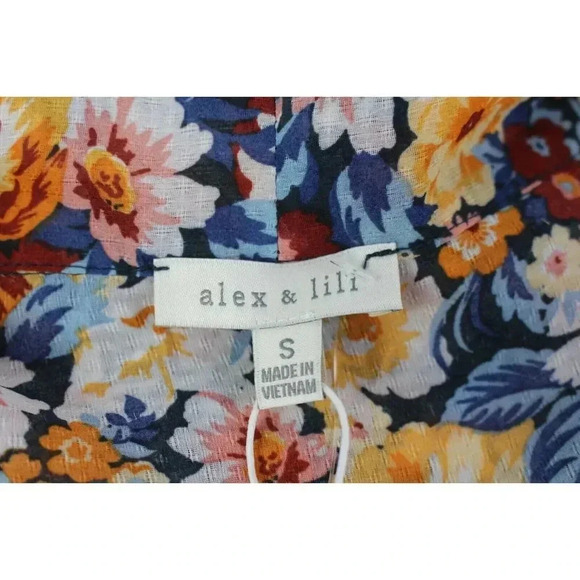 ladies alex & lili blouse size S - Picture 5 of 5